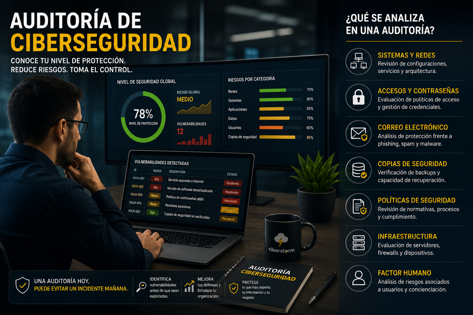 Auditoría de ciberseguridad en acción 2