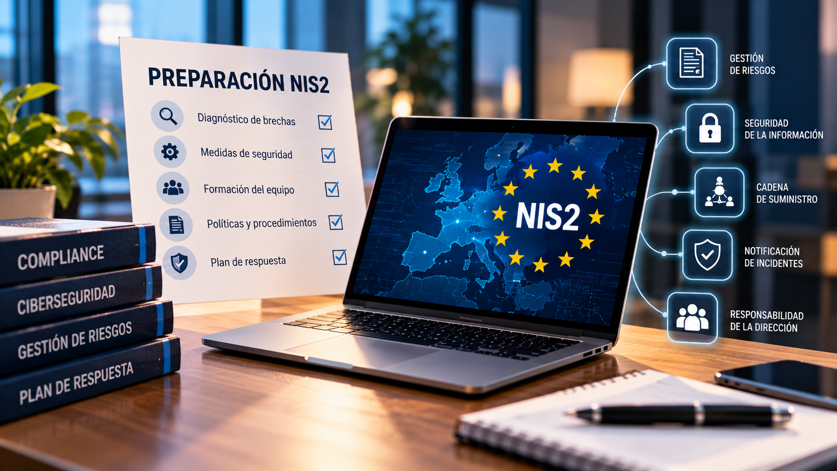Preparación NIS2 en la oficina