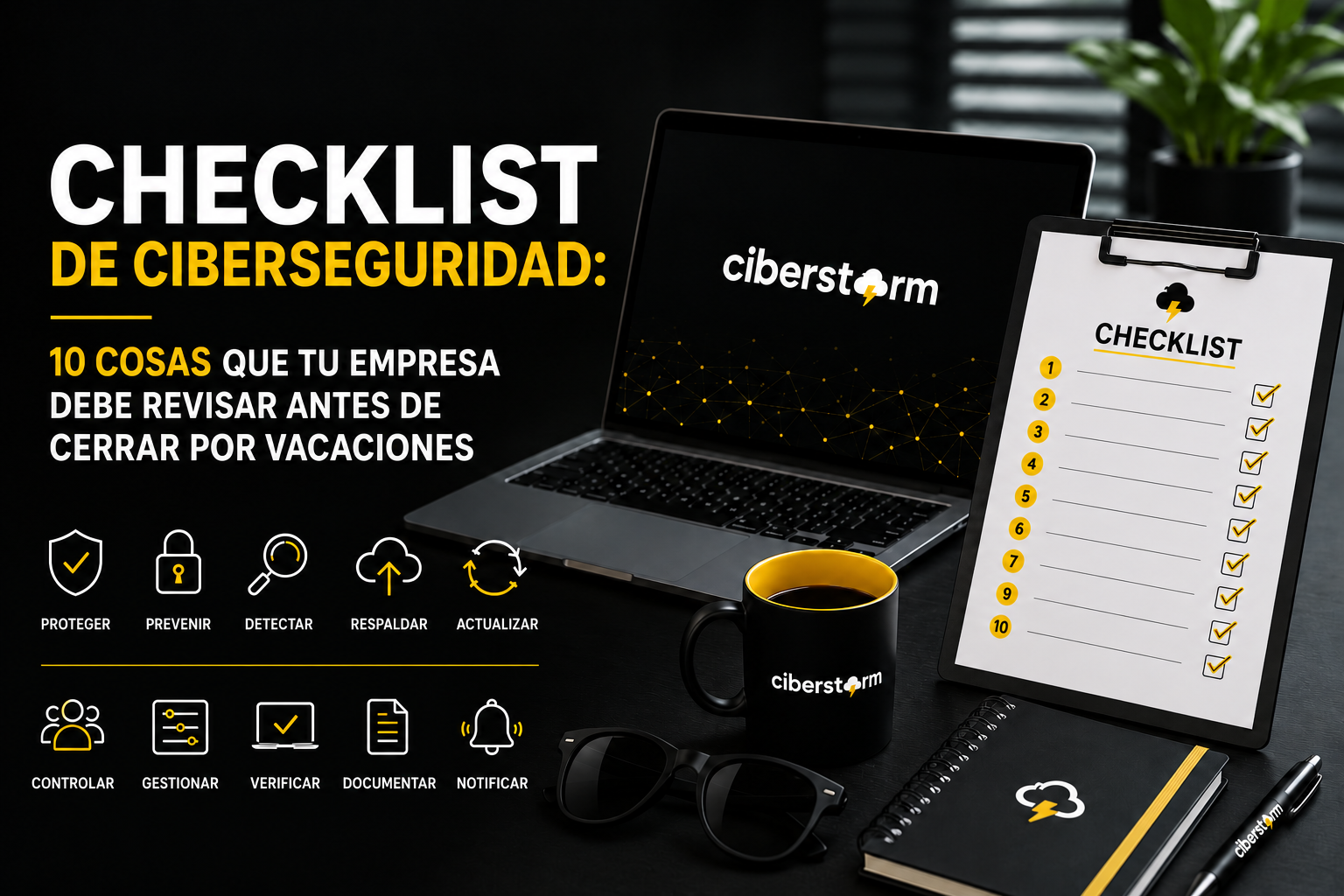 Checklist: 10 cosas que tu empresa debe revisar antes de vacaciones