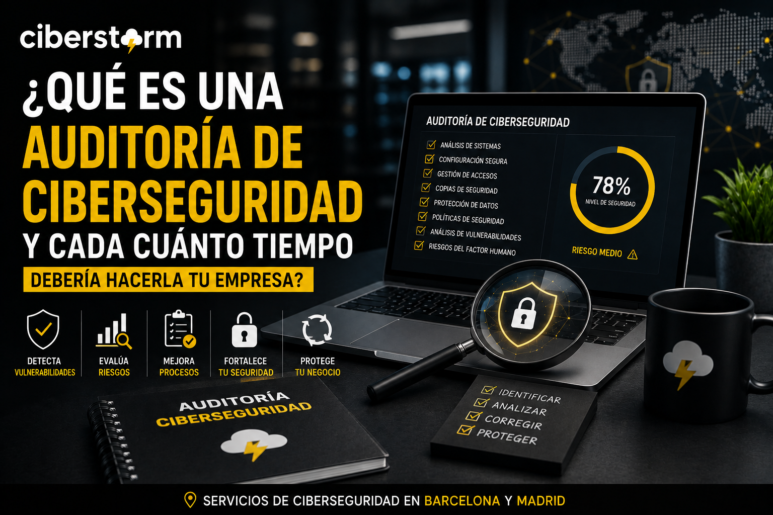 ¿Qué es una auditoría de ciberseguridad y cada cuánto tiempo debería hacerla tu empresa?